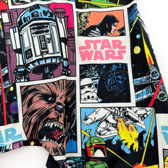 Star Wars Crazy Boxer Briefs Mens Large Underwear Disney Darth Vader Chewbacca - Picture 5 of 8